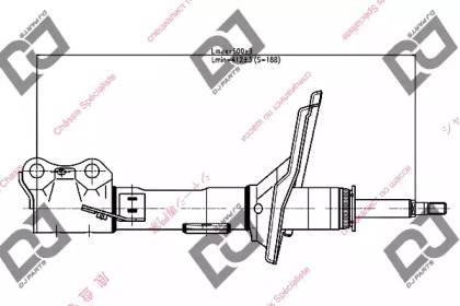 Амортизатор DJ PARTS DS1048GS